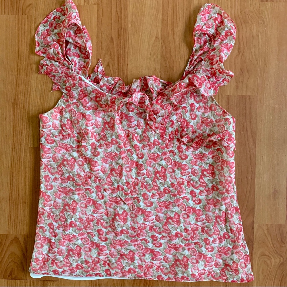 Ann Taylor Petite floral top
